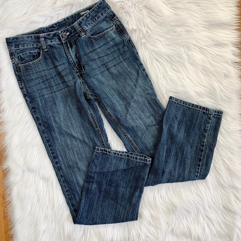 BUFFALO DAVID BITTON DRIVEN STRAIGHT JEANS Sz 14